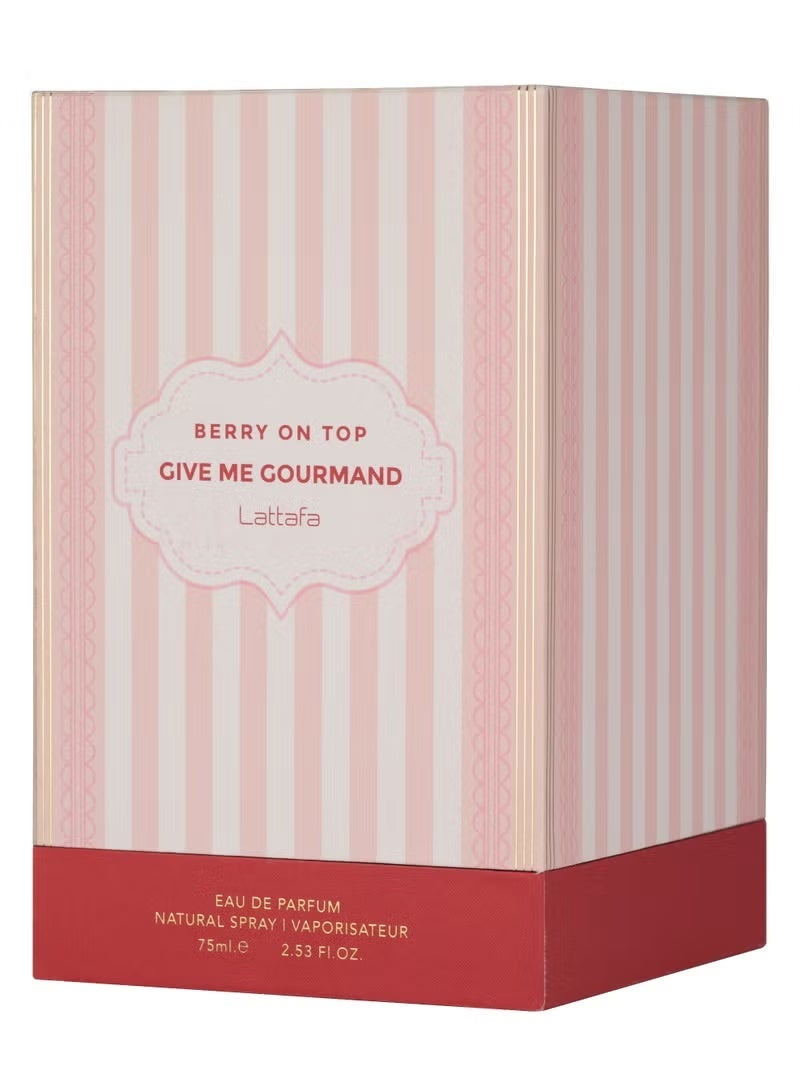 Lattafa Give Me Gourmand - Berry On Top 75 ml - Image 3